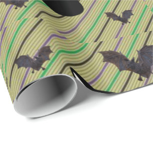 Halloween Wrapping Paper, Black Cat Paper