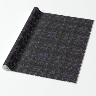 Halloween Wrapping Paper-Spider Webs Paper