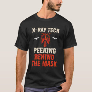 Halloween X-Ray Tech Radiology Department Technici T-Shirt