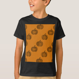 Halloween zentangle pumpkins Autumn Thanksgiving T-Shirt