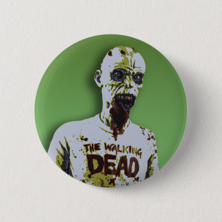 Halloween Zombie 6 Cm Round Badge