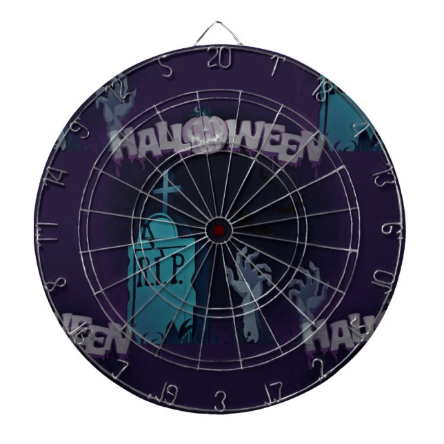 halloween zombie dartboard (Front)