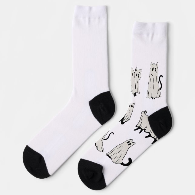 Halloween Zombie Gaming Controllers Mummy Game Lov Socks (Left)