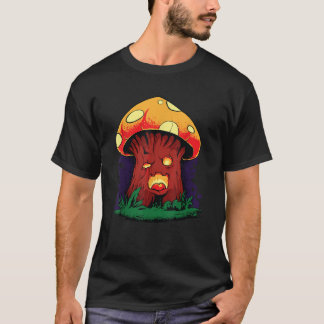 Halloween Zombie Mushroom Pumpkin Witch Halloween  T-Shirt