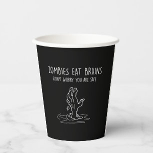 Halloween Zombie                             Paper Cups