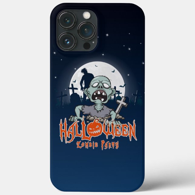 Halloween Zombie Party |  Case-Mate iPhone Case (Back)