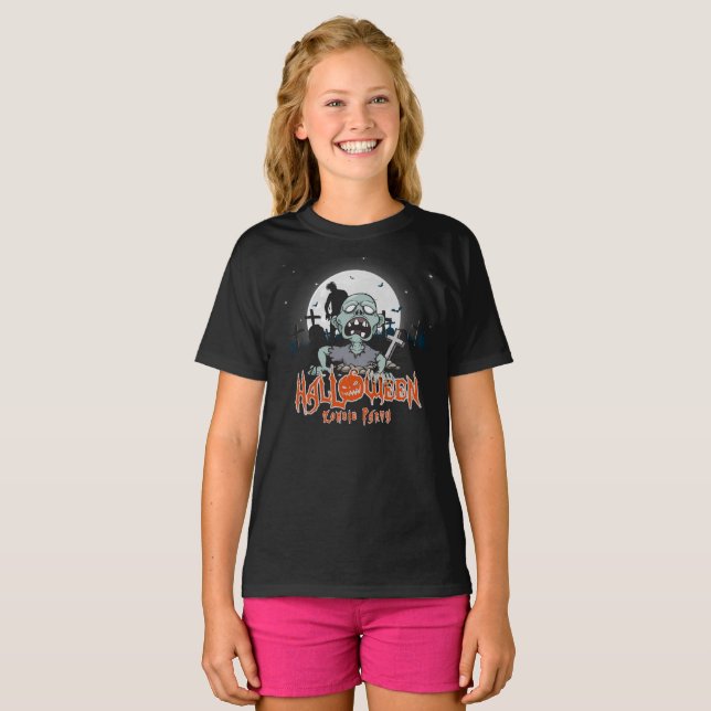 Halloween Zombie Party | Kids T-Shirt (Front Full)