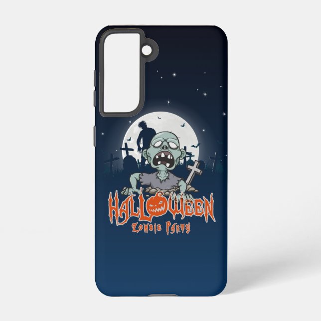Halloween Zombie Party |  Samsung Galaxy S21 Case (Back)