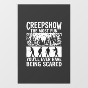 Halloween Zombie Scared Horror Vector Design_1