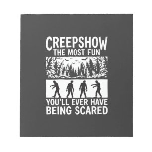Halloween Zombie Scared Horror Vector Design_1 Notepad