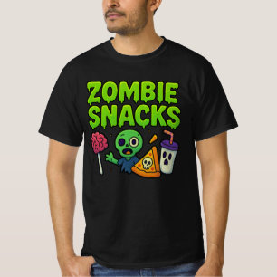 Halloween Zombie Snack Clothes Cute Unisex T-Shirt