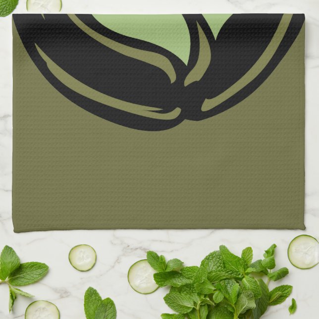 Halloween Zombie Towel Cool Halloween Tea Towels (Folded)