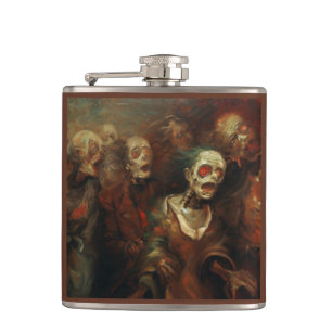 Halloween - Zombies 1 Hip Flask