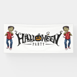 Halloween Zombies Banner