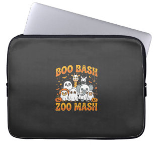 Halloween Zoo Animals Boo Bash Zoo Mash_1 Laptop Sleeve
