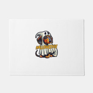 Halloweenie Funny Halloween Dachshund Dressed As A Doormat