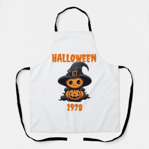 halloween's day apron