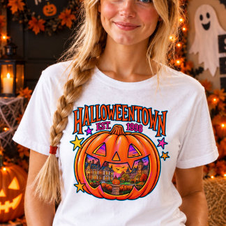 Halloweentown Pumpkin Shirt – Retro Halloween 1998