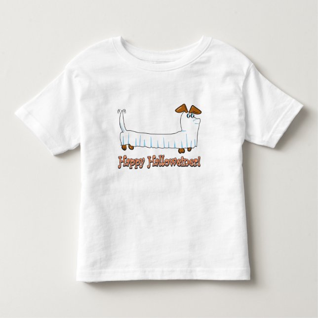 Halloweiner Dachshund Toddler T-Shirt (Front)