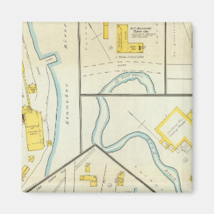 Hallowell, Kennebec County, and Maine 3 Magnet