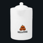 Hallowen tea pot<br><div class="desc">Hallowen teapot that complete your tea table</div>