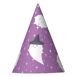Hallowen Witch Ghost Birthday Party Hat