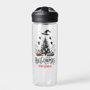Hallowmas Halloween Christmas Mashup Water Bottle