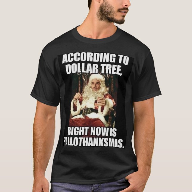 Hallowthankmas T-Shirt (Front)