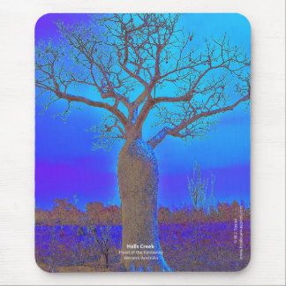 Halls Creek blue boab Mouse Pad