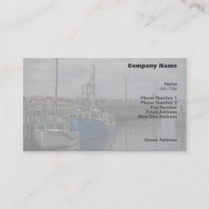 Hall's Harbour Boats Profile Card
