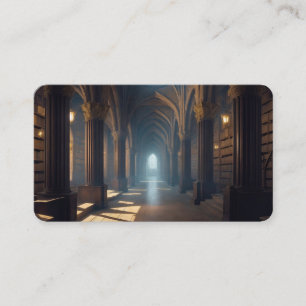 Halls of Ancient Knowledge Bookmark Business Card