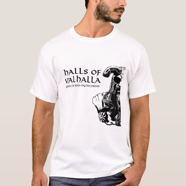 Halls Of Valhalla Shirt (Front)