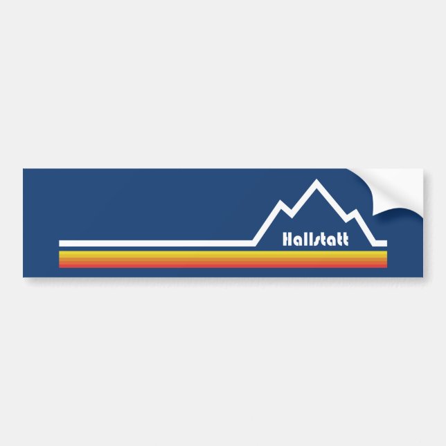 Hallstatt, Austria Bumper Sticker (Front)