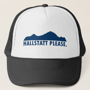 Hallstatt Austria Please Trucker Hat