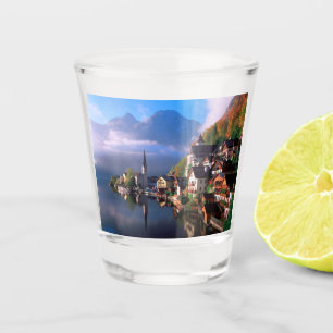 Hallstatt Shot Glass