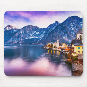 Hallstatt village Austria  Mouse Pad