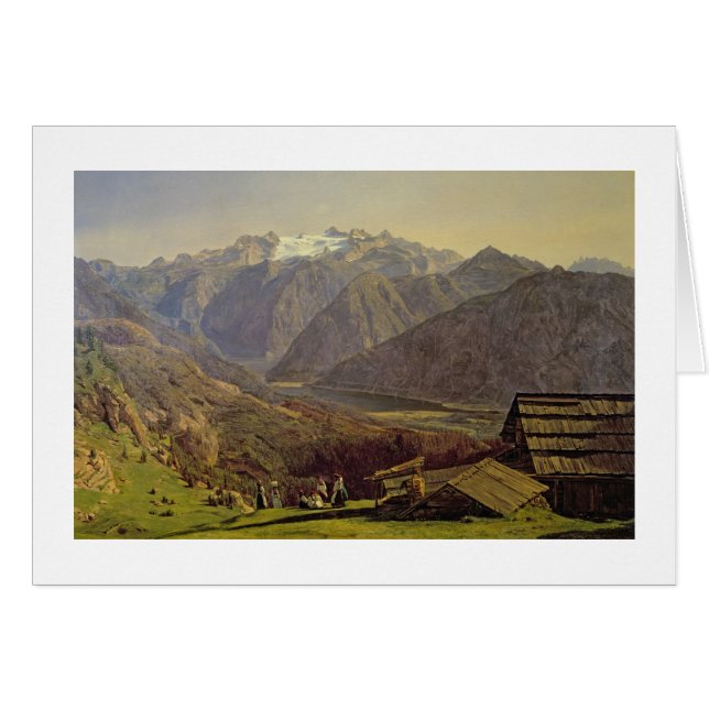 Hallstatter-See (oil on canvas) (Front Horizontal)