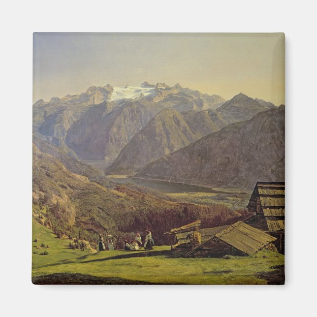 Hallstatter-See (oil on canvas) Magnet (Front)