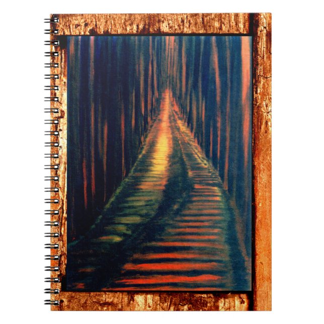 Hallway To The Executioner Spiral Notebook (Front)