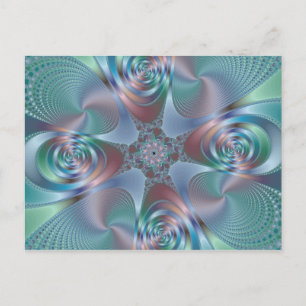 Halo - Fractal Postcard