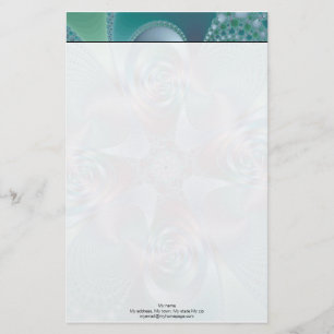 Halo - Fractal Stationery