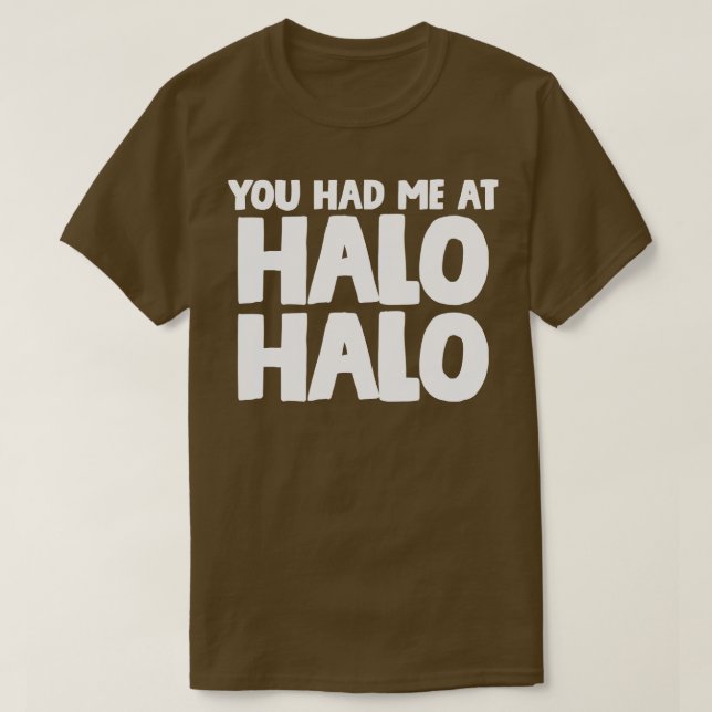 Halo Halo Filipino Food Philippines T-Shirt (Design Front)