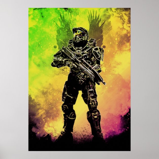 Halo  Master Chief Poster (Front)