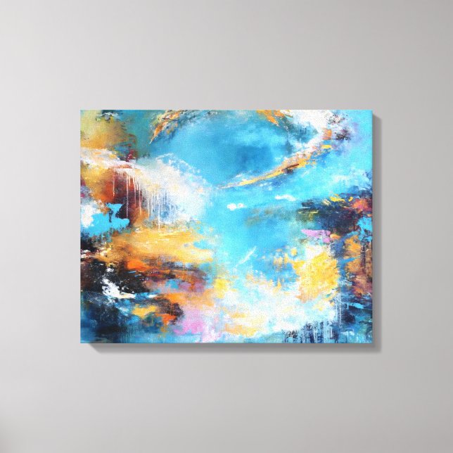 Halo of Tides Canvas Print (Front)