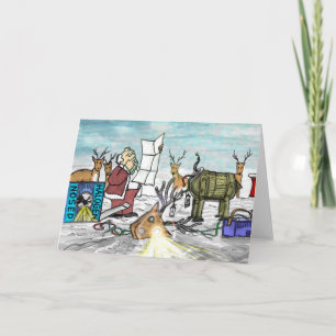 Halogen Nose JPEG Holiday Card