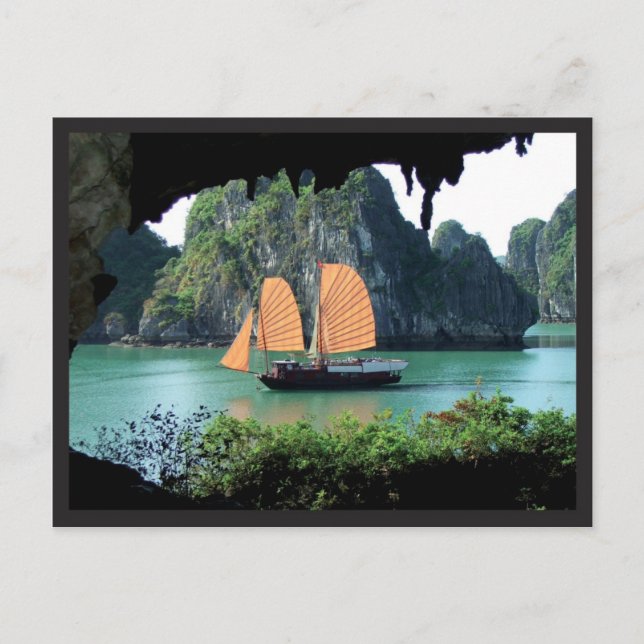 Halong Bay - Postal card (Front)