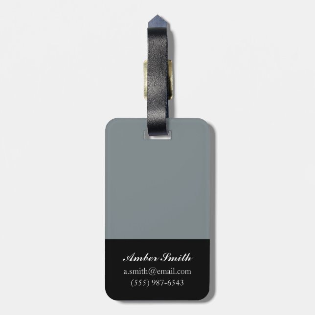 Halong Bay Vietnam 2004 Luggage Tag (Back Vertical)
