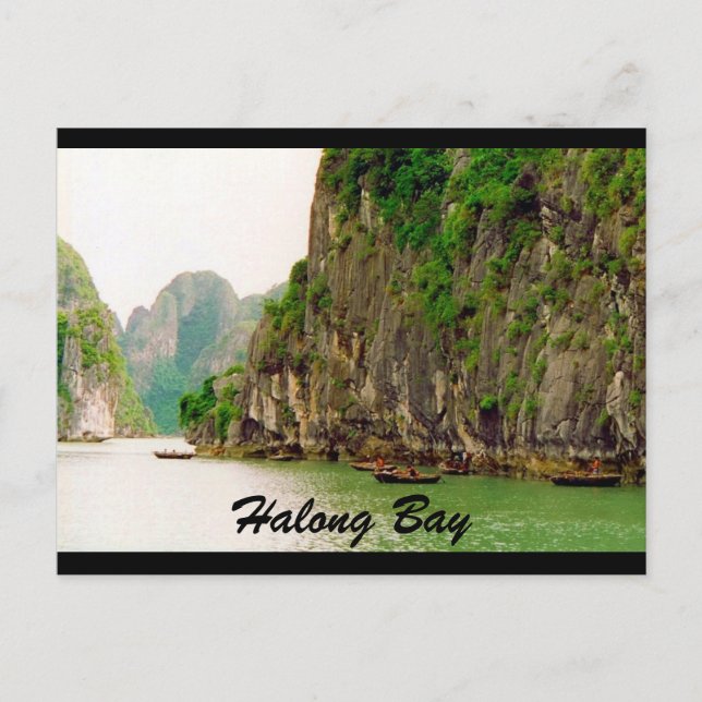 halong cliffs postcard (Front)