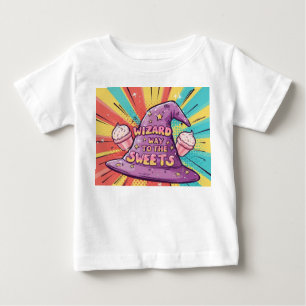 Haloween-Wizard Way to the Sweets Baby T-Shirt