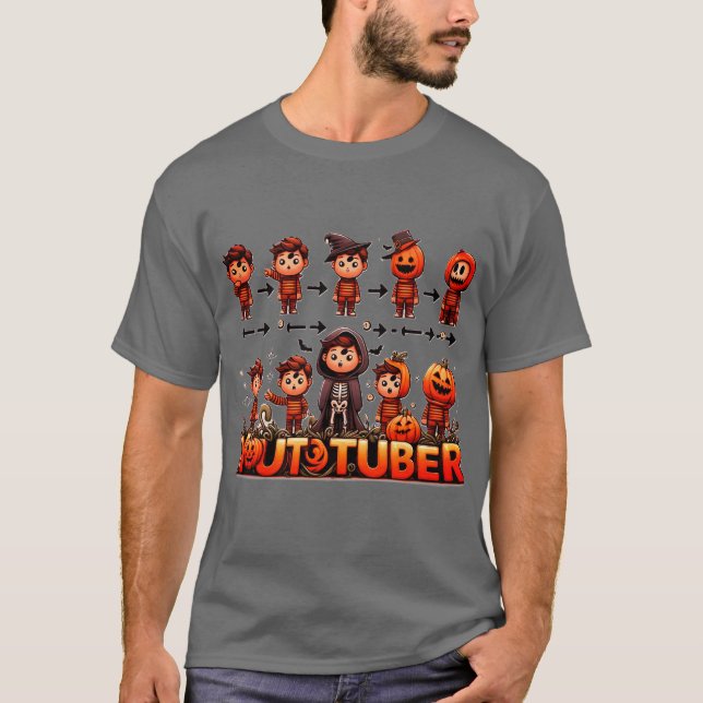 haloween youtuber T-Shirt (Front)